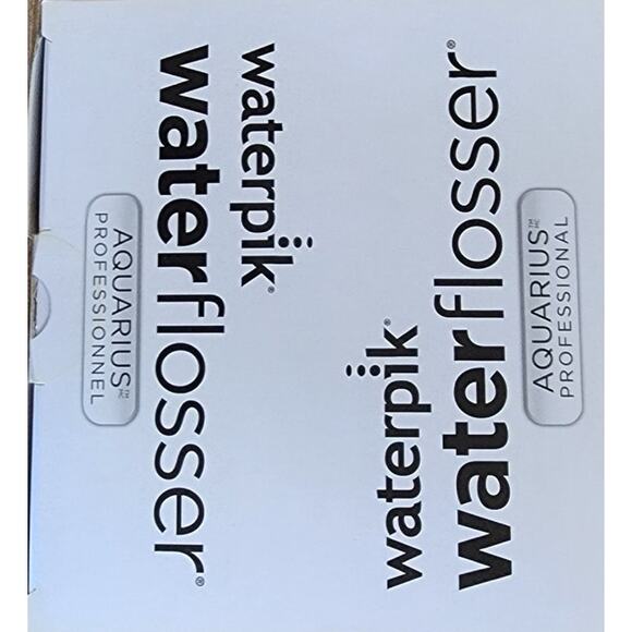 Waterpik Waterflosser Aquarius Professional Designer Series Satin Chrome & White - Picture 7 of 7